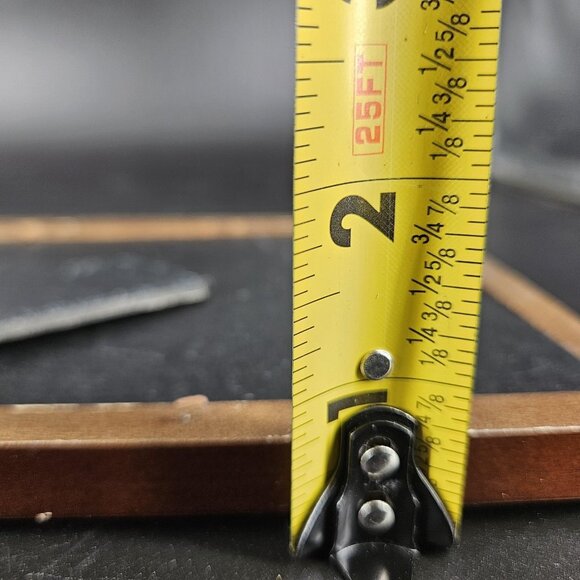 Vintage 3D Mixed Media Landscape Art Framed Original Boats Cliffs Trees 8x6 - Picture 12 of 12